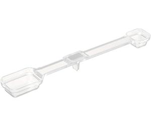 Yamazaki 6923 TOWER Magnetic Measuring Spoon, white, AS Resin/Neodymium Magnet, 22 x 3.5 x 1.8 cm