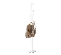 Yamazaki 7066 BRANCH Coat Rack, white, Steel/ABS Resin, 28 x 28 x 176 cm