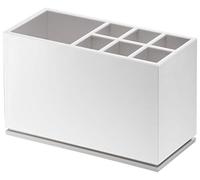 Yamazaki Porte-brosse à dents 7843 Mist – Blanc, résine ABS/élastomère, 11 x 5 x 7 cm