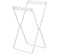 Yamazaki 7908 TOWER Support de sac à ordures et d'épicerie, noir, Acier, minimaliste, 33 x 31 x 60 c m