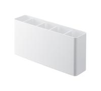 Yamazaki 8146 TOWER Kitchen Tool & Cutting Board Holder, white, Steel/ABS Resin, 30 x 6.8 x 14.3 cm