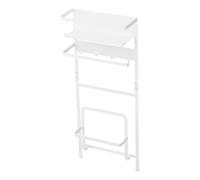 YAMAZAKI Accueil Organiseur d'accessoires pour Linge d'assiette | Aimant - Grand - Acier