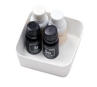 Yamazaki Amenity Boîte en Acier Blanc S