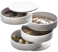 Yamazaki Boîte À Bijoux Tower Abs Blanc Taille Unique