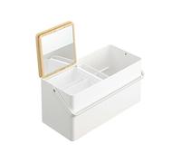 Yamazaki - Boite de rangement spéciale maquillage en métal Tower makeup