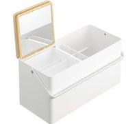 Yamazaki - Boite de rangement spéciale maquillage en métal Tower makeup Multicolore G