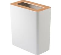 YAMAZAKI Corbeille à papier Poubelle blanche 3196
