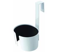 YAMAZAKI Gerson 7581 Support pour Sèche-Cheveux Ajustable Métal Blanc 17,5 x 11,5 x 9,5 cm