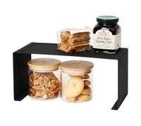 YAMAZAKI home 3790 Tower Étagère de cuisine empilable en acier Noir