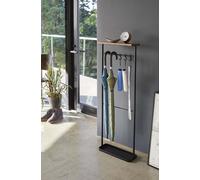 Yamazaki Home Porte-parapluies suspendu 112cm noir avec étagère 04971