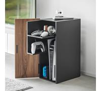 Yamazaki Meuble d'appoint Organiseur pour consoles de jeux 24x60x36cm Tour noir