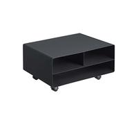 Yamazaki 4349 TOWER Printer Rack, black, Steel, 48 x 37 x 19 cm