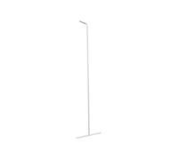 Yamazaki 7550 Tower Leaning Coat Hanger, White, Steel/Wood, 38.5 x 42 x 160 cm