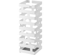 Yamazaki Porte-parapluie blanc métal design moderne 15x43x15cm "BRICK
