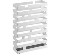 Yamazaki - Porte parapluie design brique blanc Blanc G