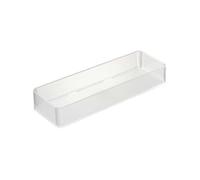 Yamazaki Set de rangement empilable 3644 TOWER L x2, blanc, PS, 8×24×3.7 cm