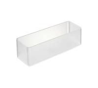 Yamazaki - Set de 2 rangements empilables Tower 24 x 8 x 7,2 cm