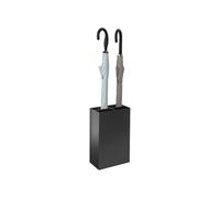 Yamazaki 3452 SMART Umbrella Stand Wide, black, Steel/Polypropylene, 23.5 x 12 x 36 cm