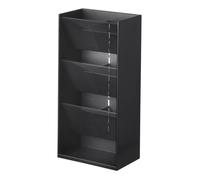 YAMAZAKI - Tour de rangement maquillage - H25 cm - Noir