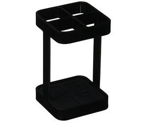 Yamazaki Tower Porte-Brosse à Dents, Acier, Noir, S