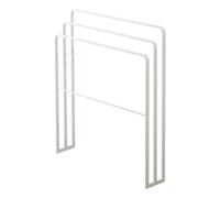 Porte serviettes à 4 barres - L70 cm - 70 cm X 14 cm X 81 cm - CaliCosy Blanc