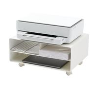 Yamazaki Organisateur de bureau Tower Printer blanc
