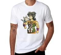 Yamcha The Greatest! T-Shirt Animal Print Shirt Aesthetic Clothes t Shirts Men White XL