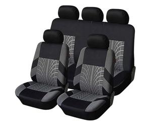 YAMCINWRT Housse de Siège de Voiture pour Nissan Terra Null Teana Murano March Bluebird Maxima Sylphy, Traces de Pneus Housses de Siège Auto, Accessoire de Siège Auto