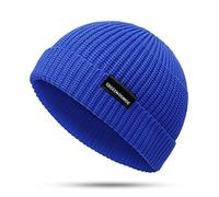 YAMEE Bob Homme Docker Bonnet Casquette Neuf Urban Style Bord Roulé rétro Travailleur Marin Unique Street décontracté Brimless Chapeau (One Size 56-58cm)