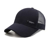 YAMEE Casquette Baseball Homme Réglable en Maille - Été Anti-Soleil Golf Hat Sunhat Unisexe pour Sport Extérieur (Tour de tête : 56-60 cm)