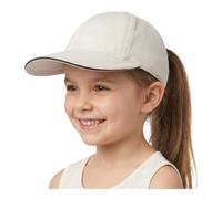 YAMEE Casquette de Baseball Filles Respirante Imperméable à Séchage Rapide,Chapeau de Soleil Enfants Réglable Anti-UV pour Running Golf Randonnée Extérieur,Casquette Queue de Cheval Fille 4-10 Ans