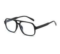 YAMEIZE Carré Lunettes Anti Lumière Bleue pour Homme Femme Lunettes Oversized Monture Années 70 Rétro Lunettes Lumière Bleue Filtre pour Ordinateur