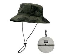YAMEIZE Chapeau de Seau Imperméable UPF50+Bucket String - pour Femme Homme Chapeau Safari Protection UV avec Ajustable Chapeau de Pêche Plage Randonnée