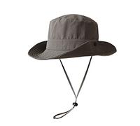 YAMEIZE Chapeau String Bucket Hat Imperméable - pour Femmes et Hommes Wide Brim Bouton Safari Hat Réglable Summer Fishing Chapeau Beach