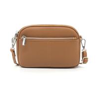 YAMEIZE Sac à Main Bandoulière en Cuir Petit Sacs pour Téléphone Sac à Bandoulière Végétalien avec Sangle Réglable pour Filles Voyage Cadeau pour Noël et Fêtes (Marron)