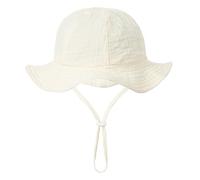 YAMEIZE Sombrero de Verano Para Niños Con Para - Niñas y Niños Sombrero de Verano Con Protección UV400 Sombrero Con String Adjustable Sombrero Para el Sol Playa al Aire Libre