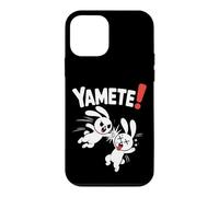 Yamete Funny Chibi Anime Bunny Kawaii Manga Comédie Coque pour iPhone 12 Mini