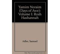 Yamim Noraim (Days Of Awe)