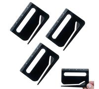 Yamobi Set de 3 ouvre-lettres,Ouvre-lettres avec règle, loupe et lame de précision, coupe-film & ouvre-paquet,Ldeal pour ouvrir les enveloppes et couper le papier