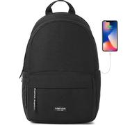 YAMTION 15,6 Pouces Sac à Dos Femme Homme pour Ordinateur Portable,Sac d'École Sac Scolaire pour Lycée Fille pour Collège Garçon avec Chargeur USB