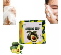 Yamusa Avocado Soap for Skin,Handmade Avocado Soap,Avocado Nourishing Soap,Avocado Oil Cleansing Soap,Moisturizing Soap Bar for Men Women (1)
