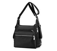 YANAIER Sac à dos 3 en 1 pour femme - Sac à main à bandoulière élégant et multifonction - Pour voyage, extérieur, quotidien, école, courses