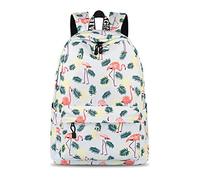 YANAIER Sac à dos d'école imperméable pour filles et adolescentes, joli imprimé pour ordinateur portable, sac à dos de voyage décontracté pour femmes, Taille unique, Sac à dos daypack