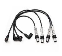 YananAC Jeu de câbles d'allumage - Bobine d'allumage - Pour Golf 5 Plus Golf 6 Beetle Caddy Polo A1 A3 8P 8X Altea Ibiza Leon Toledo Fabia Rapid Roomster 1.2 TSI