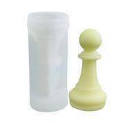 Yanayi 3D Pratique À Utiliser du Matériel De Qualité Alimen, 6 Pièces Moule en Silicone D'échecs, Taire Bricolage Artisanat avec des Meilleur Cadeau pour Noël Anniversaire Thanksgiving