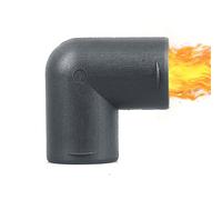 Yanayi 45 75 90 mm - Connecteur coudé à 90 degrés - Connecteur de sortie d'air de flexion - Raccord pour canal de chauffage - Connecteur de tuyau d'angle pour Eberspächer - Accessoires de