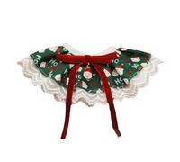 Yanayi Bandanas pour Chiens de Noël, Bavoirs pour Chiens pour Les Vacances,Bandanas de Noël Doux pour Chien Bavoirs réglables pour Chien - Accessoires Mignons en Dentelle pour Animaux de Compagnie,