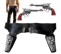 Yanayi Ceinture Avec Poche En Similicuir, Étui Cowboy Et Ceinture Holster Cowboy Médiéval Rétro Pour Jeu De Rôle Spectacles, Carnaval, Fête À Thème, Accessoires Pour Costumes