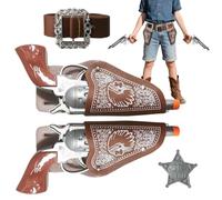 Yanayi Ceinture Avec Poche En Similicuir, Étui Cowboy Et Ceinture Holster Cowboy Médiéval Rétro Pour Jeu De Rôle Spectacles, Carnaval, Fête À Thème, Accessoires Pour Costumes