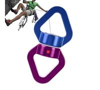 Yanayi d'escalade - 30 KN - Charge Lourde - avec Articulation pivotante - Équipement verrouillable - Anneau pour Sac de Ceinture, Sauvetage, paracorde, Camping, balançoire, Portefeuille